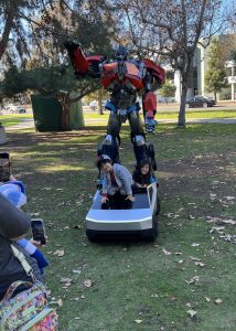 transformers optimus prime costume birthday party event los angeles