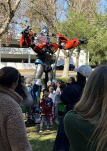 transformers optimus prime costume birthday party event los angeles