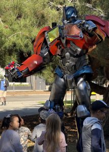 transformers optimus prime costume birthday party event los angeles