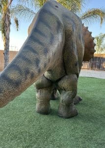 triceratops dinosaur costume party hire california